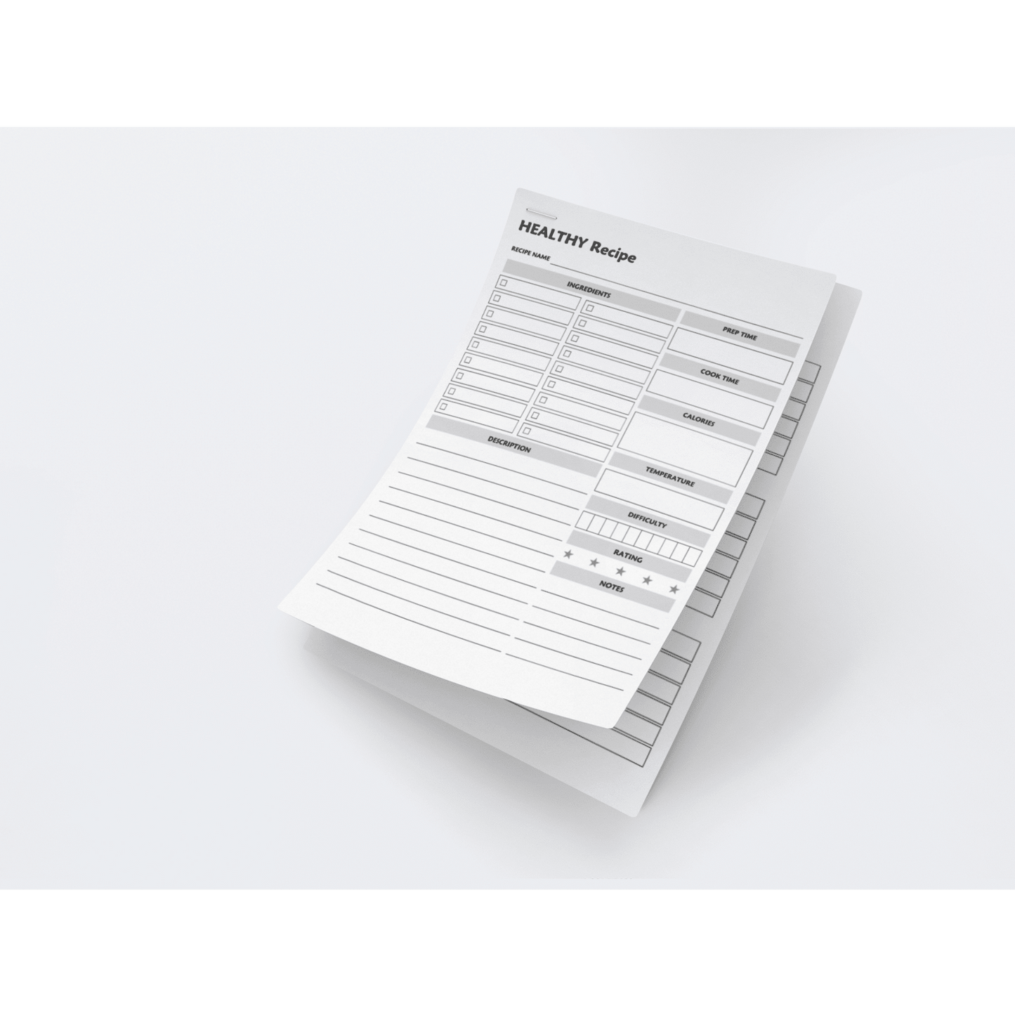 Healthy Living Planner