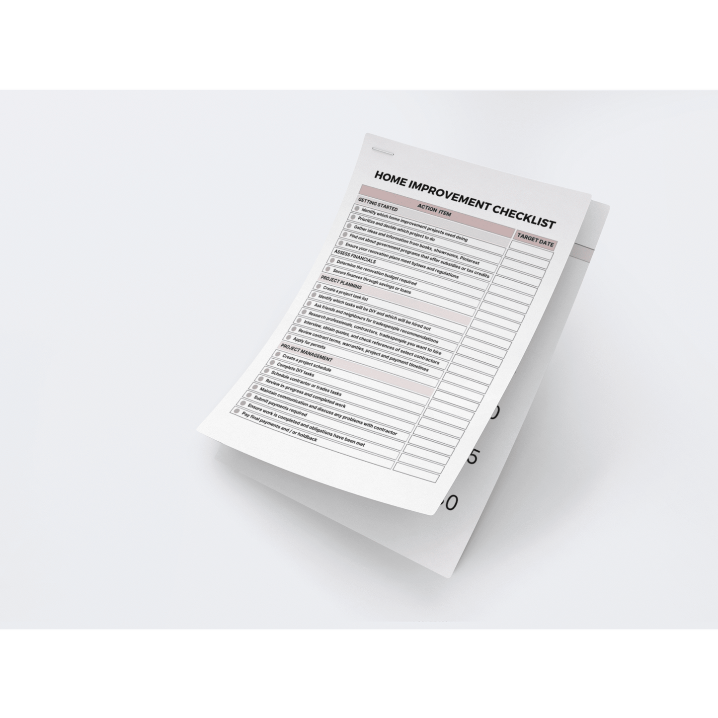Home Maintenance Planner