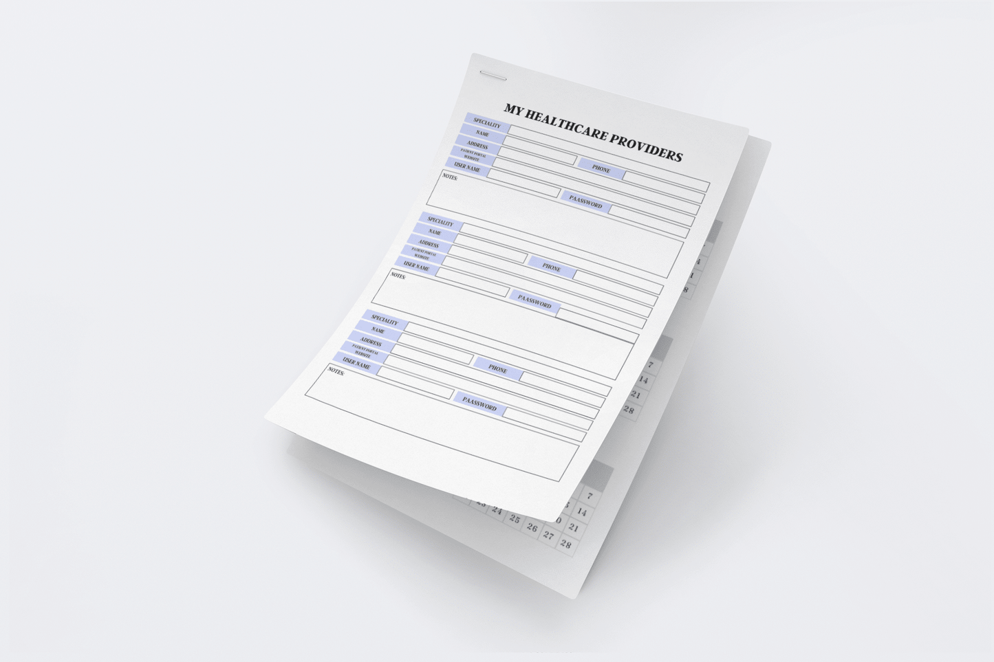 Medical Planner