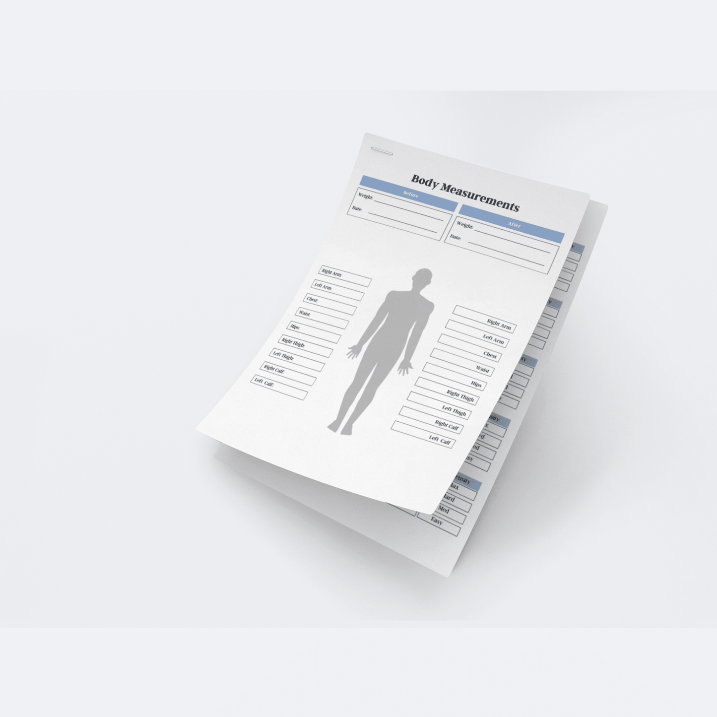 Fitness Planner Bundle