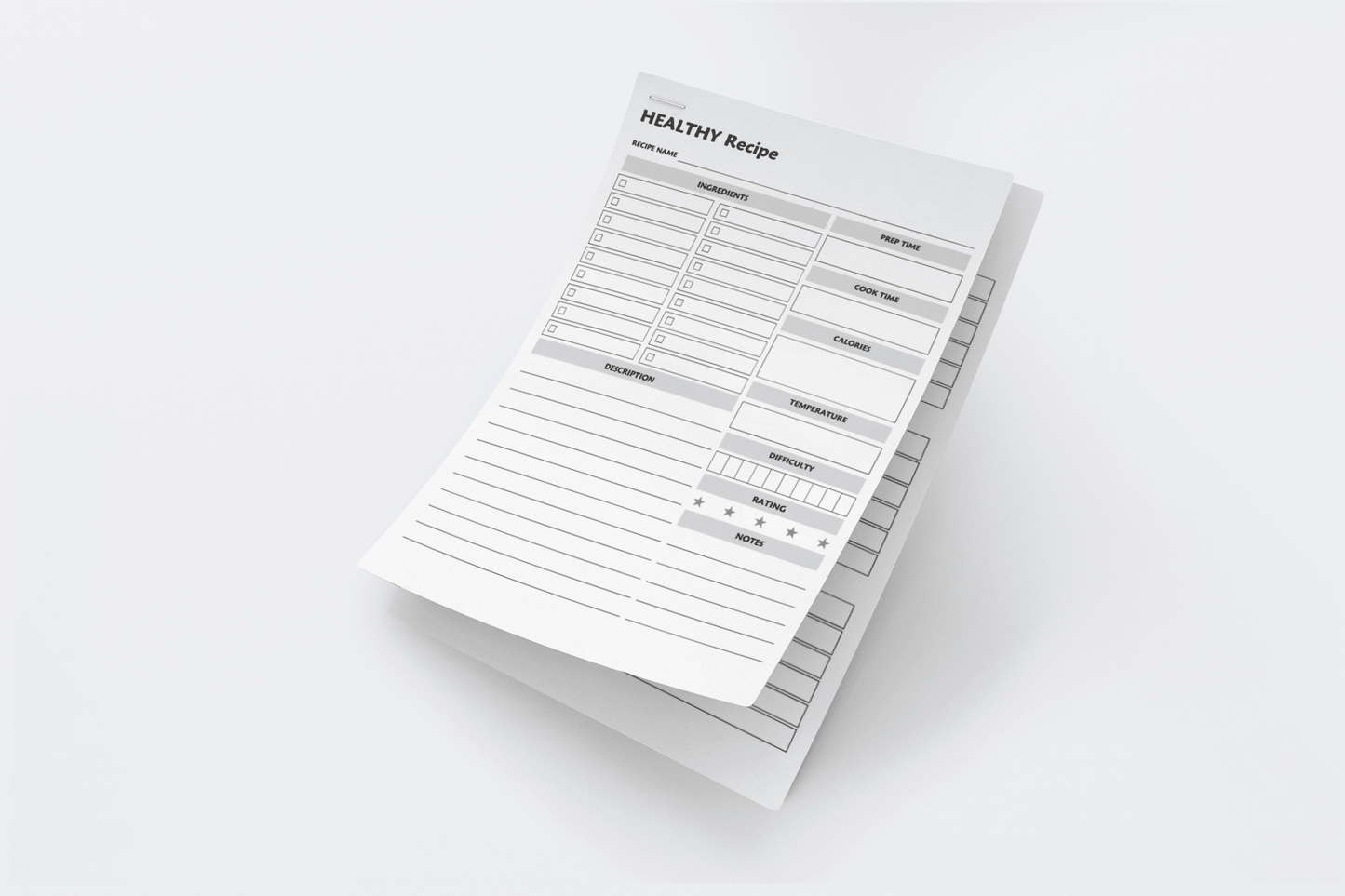 Healthy Living Planner