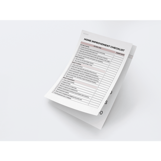 Home Maintenance Planner