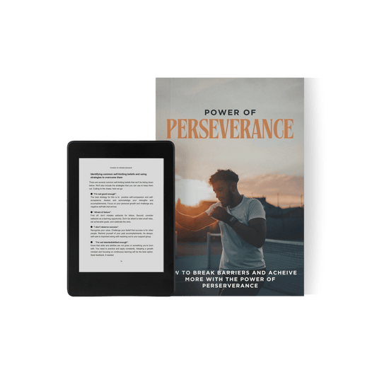 Power of Perseverance + Free Ressources